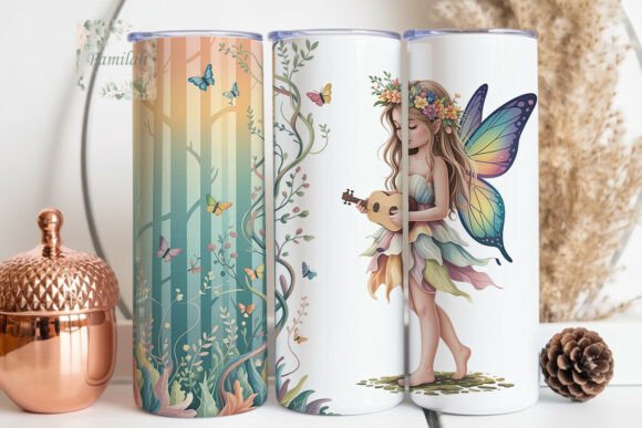 Download Ethereal Fairy Forest 20oz Tumbler Wrap - 20oz tumbler wrap Collection