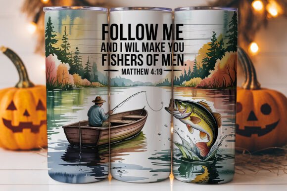 Download Fishers of Men 20oz Tumbler Wrap - 20oz tumbler wrap Collection