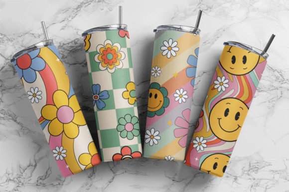 Download Retro Daisy’s 20 Oz Skinny Tumbler PNG - Skinny tumbler Collection