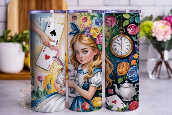 Download Whimsical Wonderland 20oz Tumbler Wrap - 20oz tumbler wrap Collection